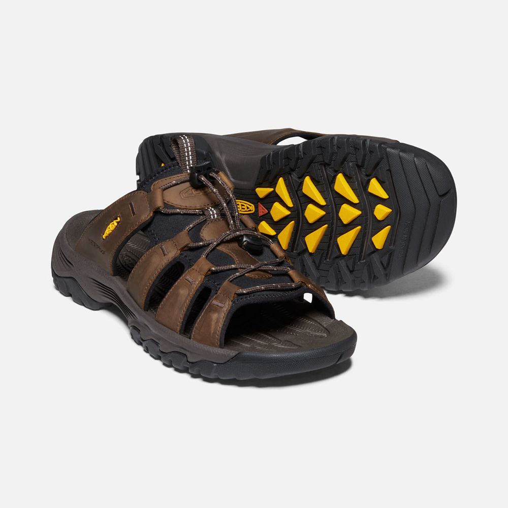 Keen Terlik Erkek Kahverengi/Siyah - Targhee Iii Sandal - Türkiye MKOZ21963